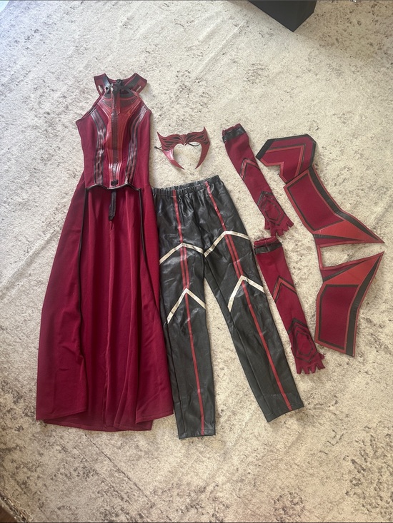 Other - Scarlett Witch Marvel Superhero Costume Set- cosplay Dress, Pants & accessories